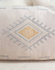 Light Pink Moroccan Sabra Lumbar Pillow - 09