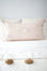 Pale Cool Pink Moroccan Sabra Lumbar Pillow - 11