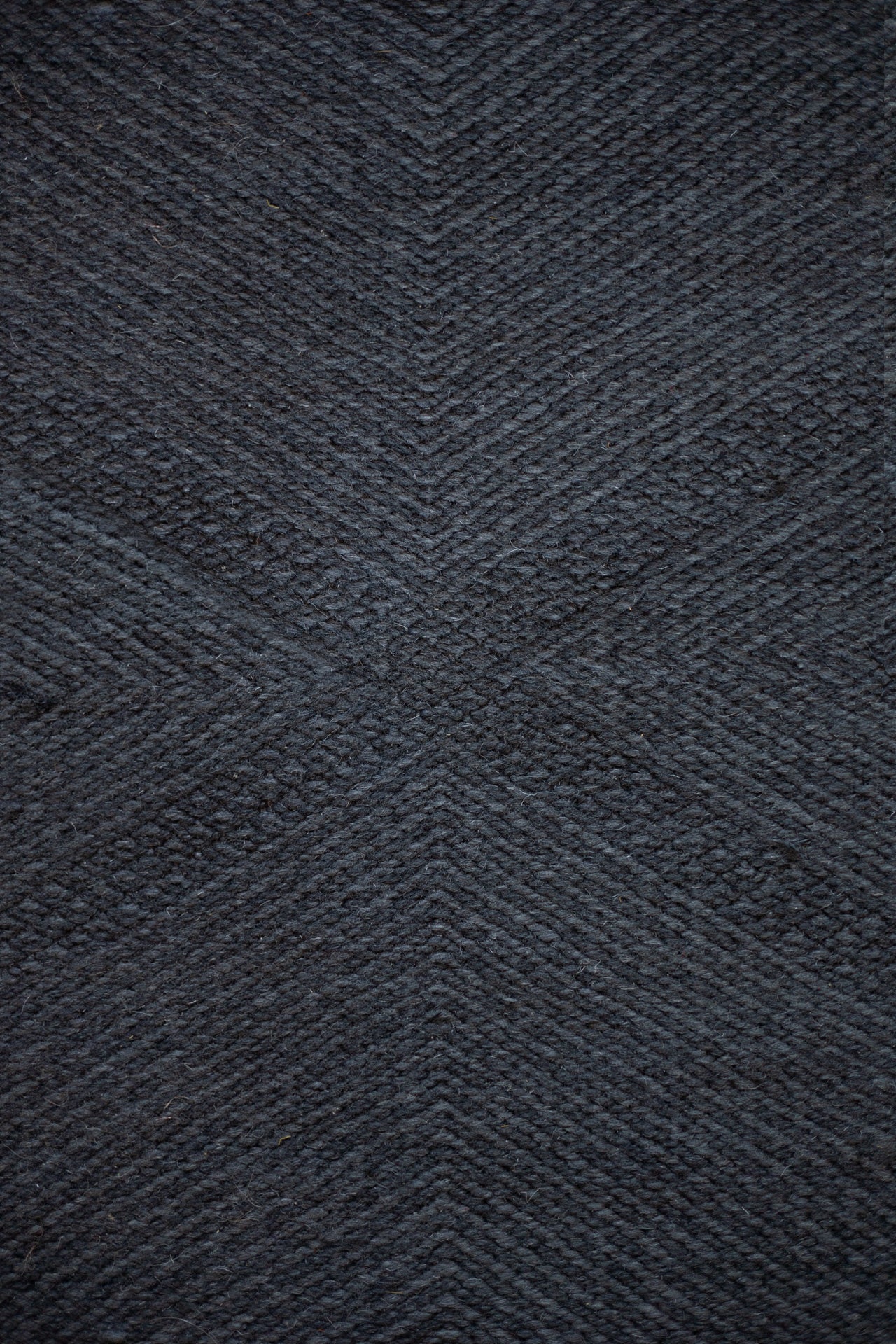 Two-Tone Grey Monochrome Zanafi Rug - 3'1 x 3'10