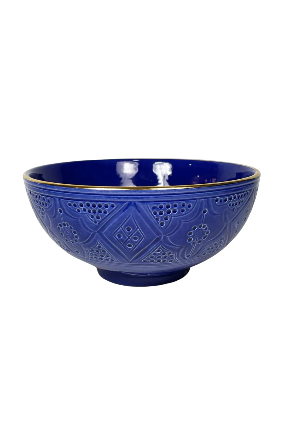 Chabi Chic Majorelle Blue Empreinte Bowls - Available in 3 sizes