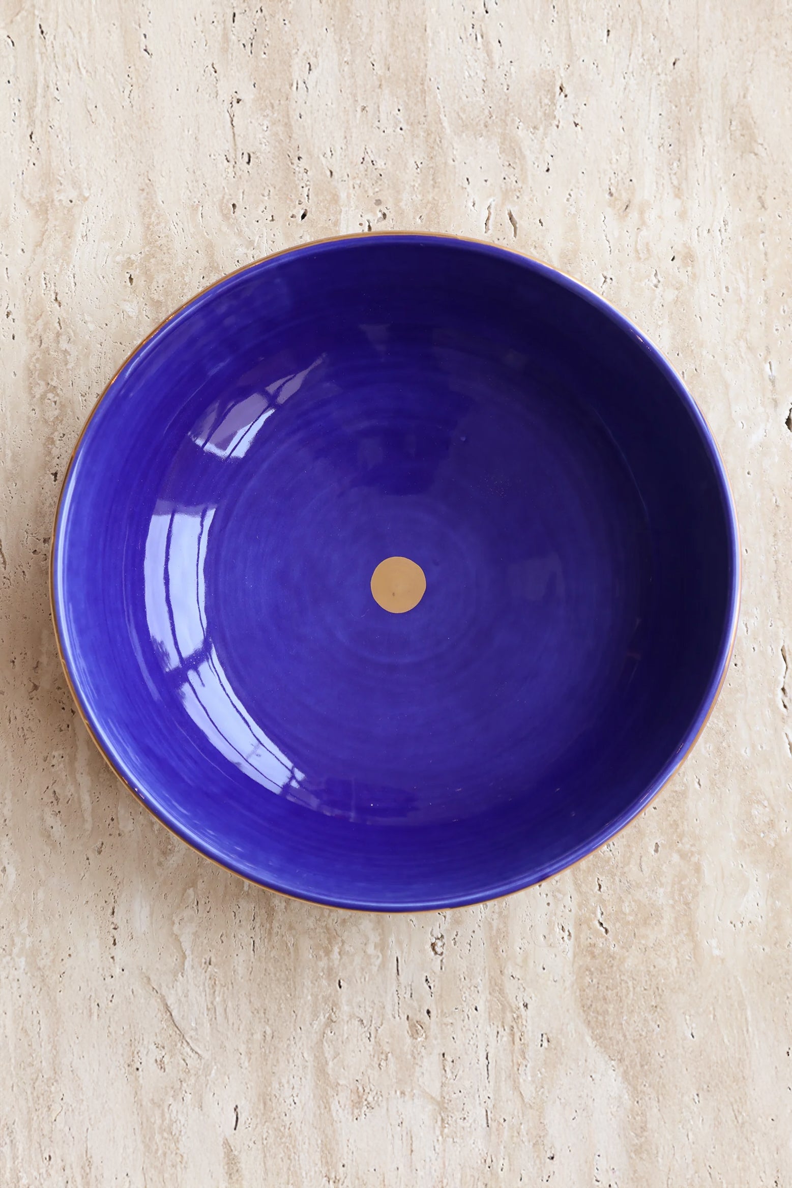 Chabi Chic Majorelle Blue Empreinte Bowls - Available in 3 sizes