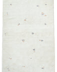 Gray and Champagne Blush PEBBLE Customizable Moroccan Wool Rug