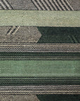Striped Chadoui - Flatweave Moroccan Rug (Made-to-order) - Forest