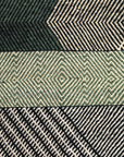 Striped Chadoui - Flatweave Moroccan Rug (Made-to-order) - Forest