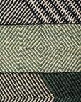Striped Chadoui - Flatweave Moroccan Rug (Made-to-order) - Forest