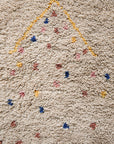 CELEBRATE - Made-to-Order Beige with Multicolor Confetti Polka Dots