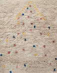 CELEBRATE - Made-to-Order Beige with Multicolor Confetti Polka Dots