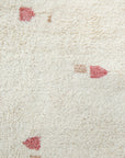 PEBBLE - Rose+Champagne Blush - Hand-Knotted Wool Rug (Made-to-order)
