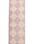 "DIAMOND" Made-to-order Checker Zanafi Wool Runner Rug - Available in 7 Colorways
