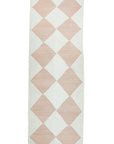 "DIAMOND" Made-to-order Checker Zanafi Wool Runner Rug - Available in 7 Colorways