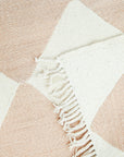 "DIAMOND" Made-to-order Checker Zanafi Wool Runner Rug - Available in 7 Colorways