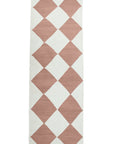 "DIAMOND" Made-to-order Checker Zanafi Wool Runner Rug - Available in 7 Colorways