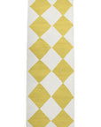 "DIAMOND" Made-to-order Checker Zanafi Wool Runner Rug - Available in 7 Colorways
