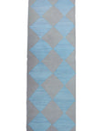 "DIAMOND" Made-to-order Checker Zanafi Wool Runner Rug - Available in 7 Colorways