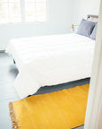 Customizable Gold Yellow and Sand Moroccan Zanafi Runner Rug - Made-to-Order - Available in 3 Colorways
