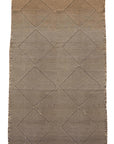 Customizable Zanafi Two-tone Flatweave Wool Rug - Rose+Champagne Blush