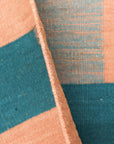 DUSK GEO Made-to-order Moroccan Flatweave Kilim Wool Rug