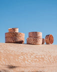 Set of 3 - Chabi Chic Handmade Ceramic Splatter Paint Nesting Bowls - Rust/Terracotta