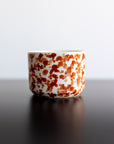 Chabi Chic Handmade Splatter Paint Ceramic Cup - Avail. in 4 oz & 8oz - Marsala