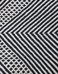 Black + White Made-to-order Zanafi Moroccan Wool Rug - Available in 4 Colorways