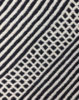 Black + White Made-to-order Zanafi Moroccan Wool Rug - Available in 4 Colorways