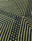 Light Blue + Charcoal Made-to-order Zanafi Moroccan Wool Rug - Available in 4 Colorways