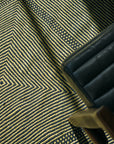 Black and Olive Green Made-to-order Zanafi Moroccan Wool Rug - Available in 4 Colorways