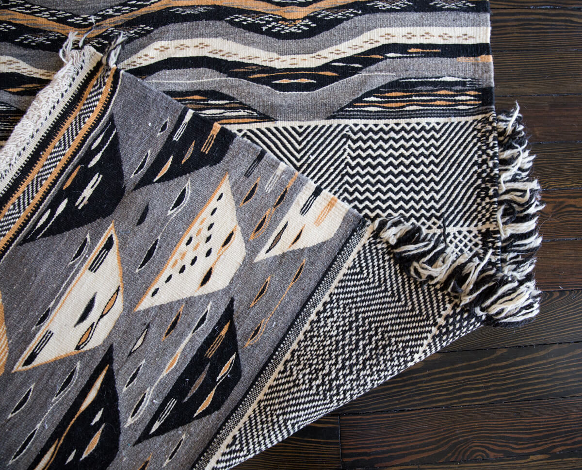 "Dunes Day" Akhnif/Zanafi Mix Contemporary Moroccan Kilim Rug - 8'6" x 5'1" ft (259x155 cm)