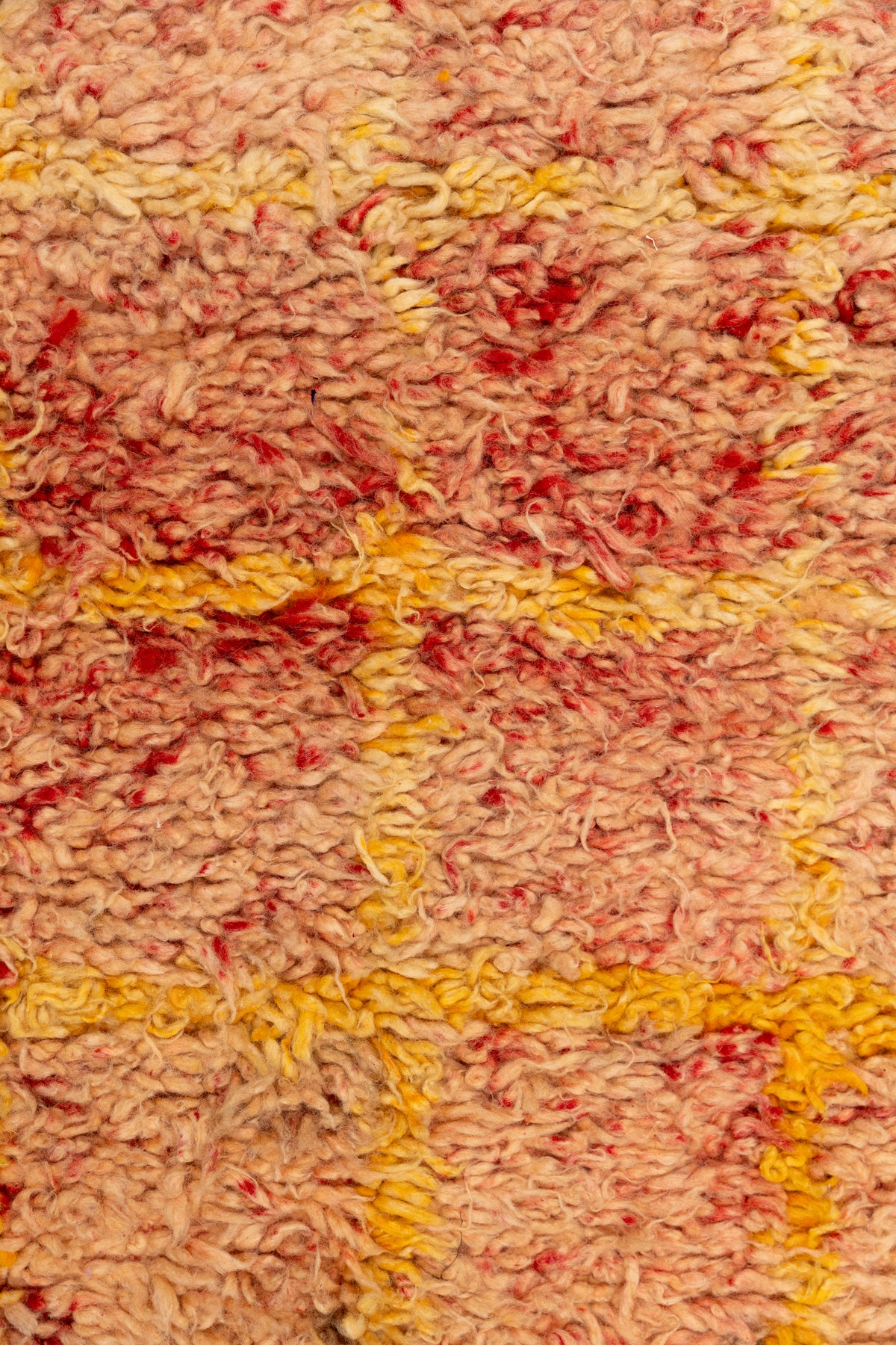 Henge Shuffle Rug MANHATTAN-HENGE Peach Vintage Shag Beni Mguild Moroccan Rug - 7'8 x 6 ...