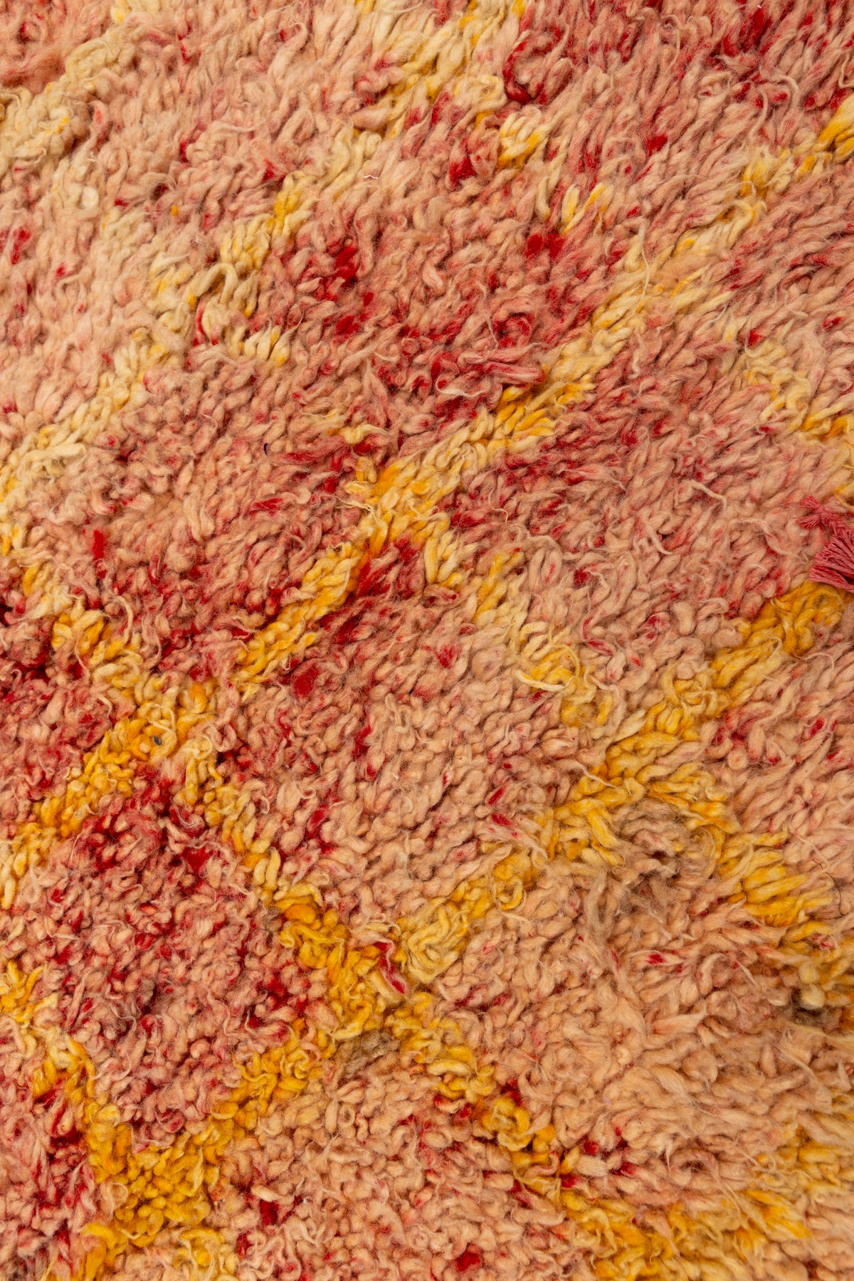 Henge Shuffle Rug MANHATTAN-HENGE Peach Vintage Shag Beni Mguild Moroccan Rug - 7'8 x 6 ...