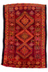 BIG BOLD - Vintage Rehamna Moroccan Area Rug - 9'3" x 6'9"