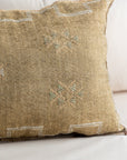 Beige Moroccan Sabra Lumbar Pillow - 28