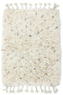 Mini Reversible Shag Moroccan Wool Rug - Blue & Grey Speckle - 2 x 3 ft