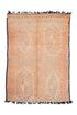 SUMMER - Peach & Lilac Muted Vintage Rehamna Moroccan Rug - 8 x 5'7"