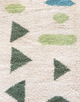 "SOLSTICE" Handknotted Wool Rug (Customizable) - Jardin Green