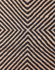 Customizable Made-to-Order Black and Sand Moroccan Zanafi Runner Rug - Available in 3 Colorways