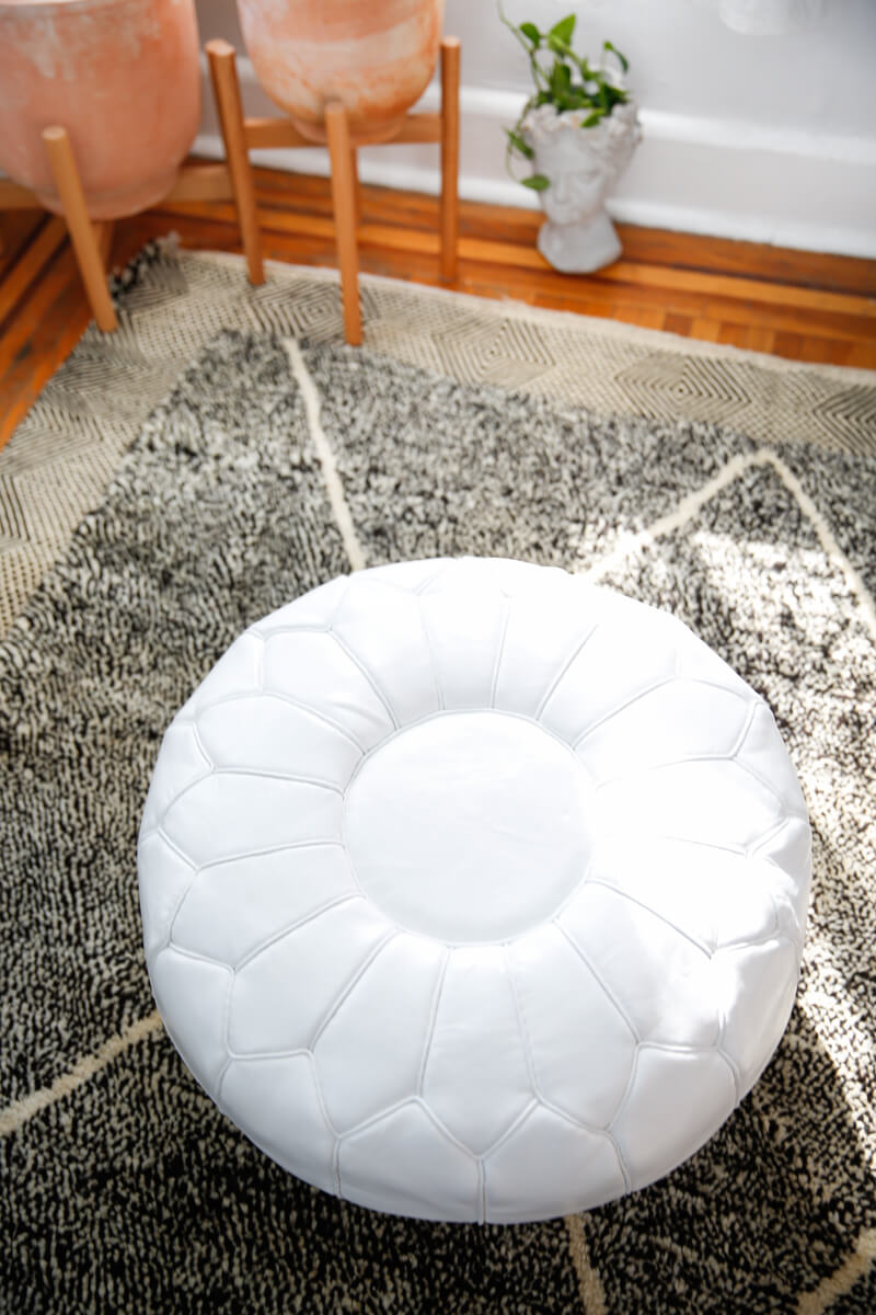 Floor pouf online chair