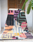 Colorful Moroccan Wool Area Rug - Made-to-Order in the size of your choice