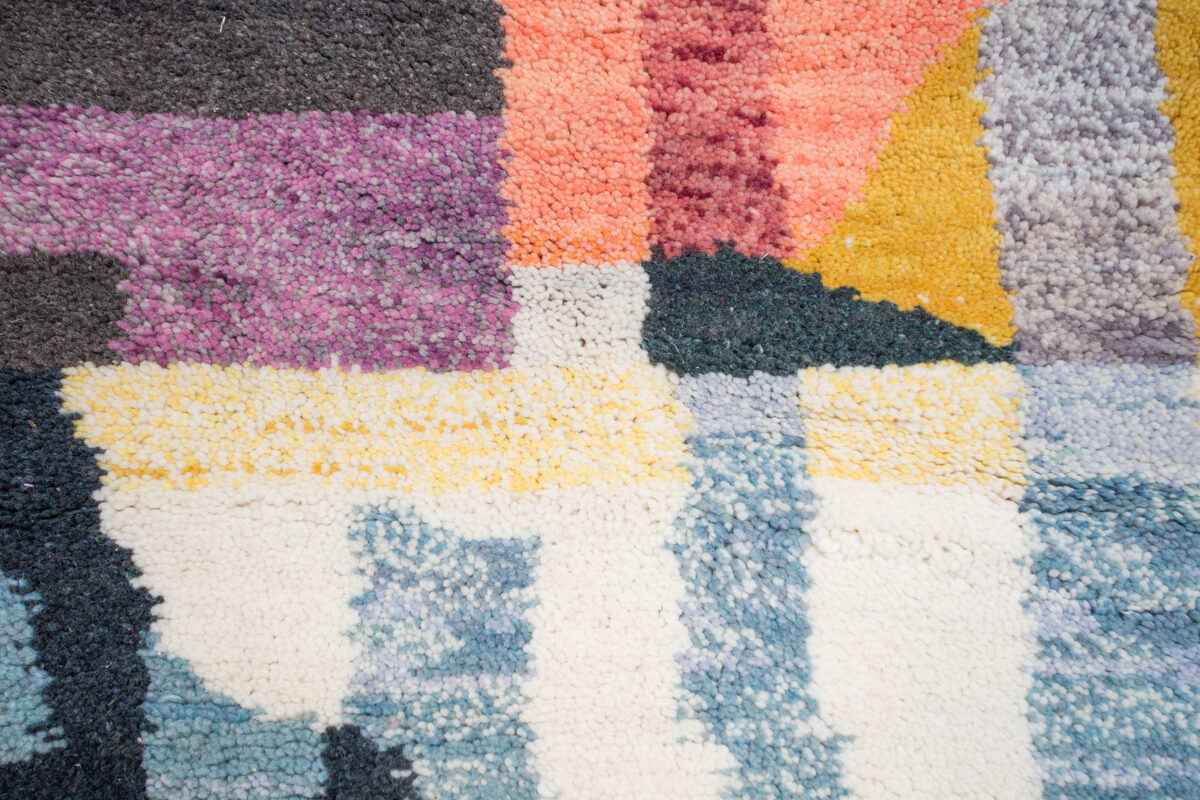 COLORS Moroccan Wool Area Rug - Made-to-Order in the size of your choice