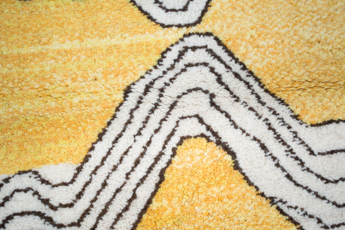 SUNSCAPE Customizable Moroccan Wool Area Rug - Made-to-Order