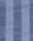 Indigo Denim Customizable Striped Flatweave Moroccan Kilim Rug - Made-to-order - Available in 2 colorways