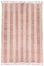 DUSTY ROSE (Made-to-order) Striped Flatweave Moroccan Wool Rug - Rose & Light Pink